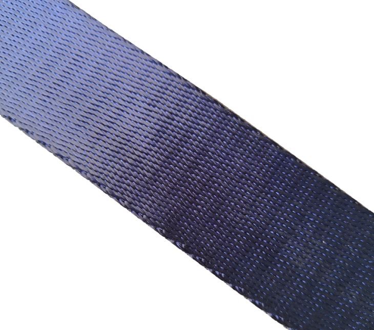 Navy Woven Logo Nylon Straps