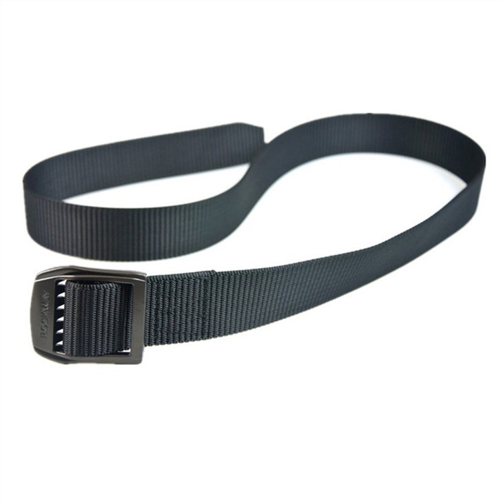 Black Nylon Web Belt