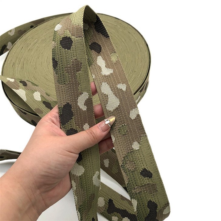 Multicam Jacquard Woven Webbing Strap