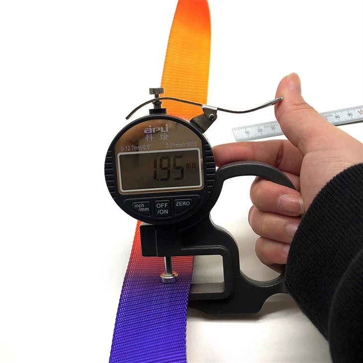 printed polyester webbing